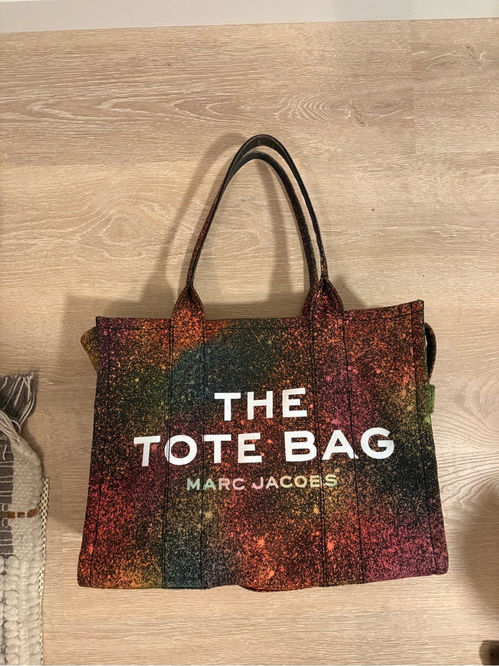 Large Marc Jacobs “Neon Space Dust” The Tote Bag